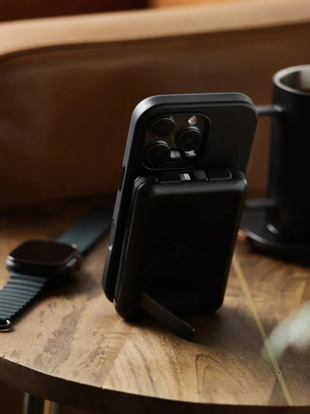 RIDGE POWER BANK • MAGSAFE ‘MATTE BLACK’